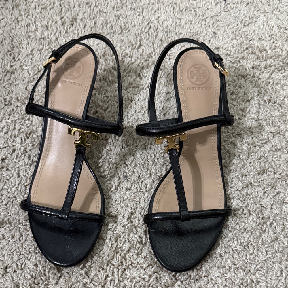 Tory Burch Black heels